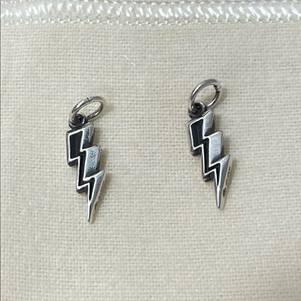 James Avery Lightning Bolt Charms (2)